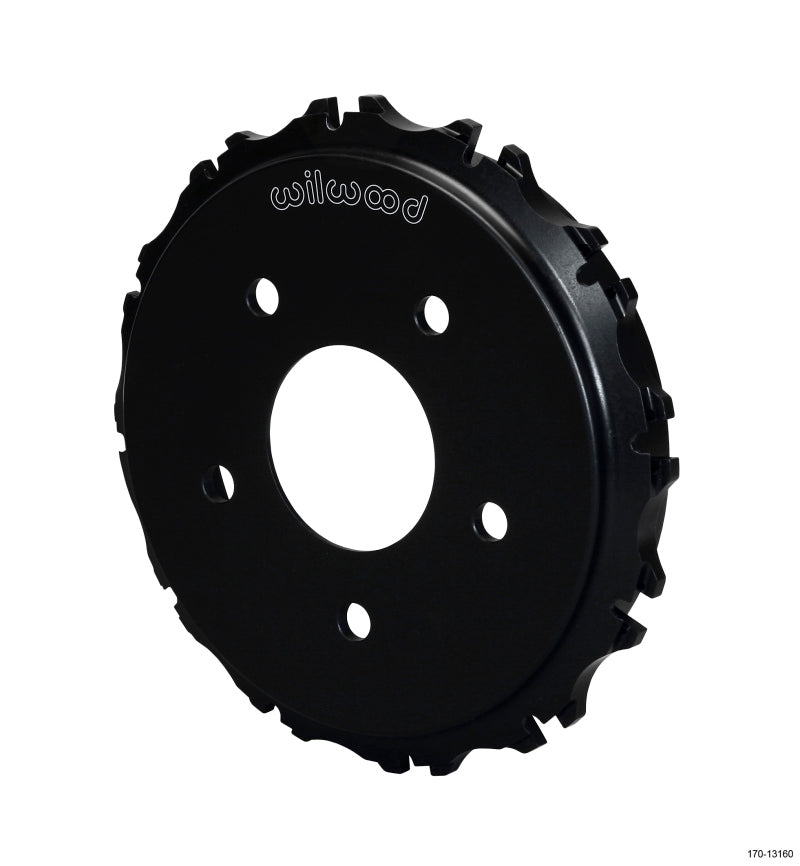 Wilwood Hat-Dynamic Park Brake 0.662in Offset 5 x 4.75 - 12 on 8.75in Brake Rotors - 2 Piece Wilwood
