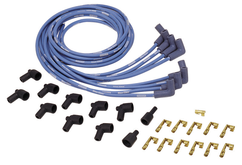 Moroso Universal Ignition Wire Set - Blue Max - Solid Core - 90 Degree - 36in Spark Plug Wire Sets Moroso