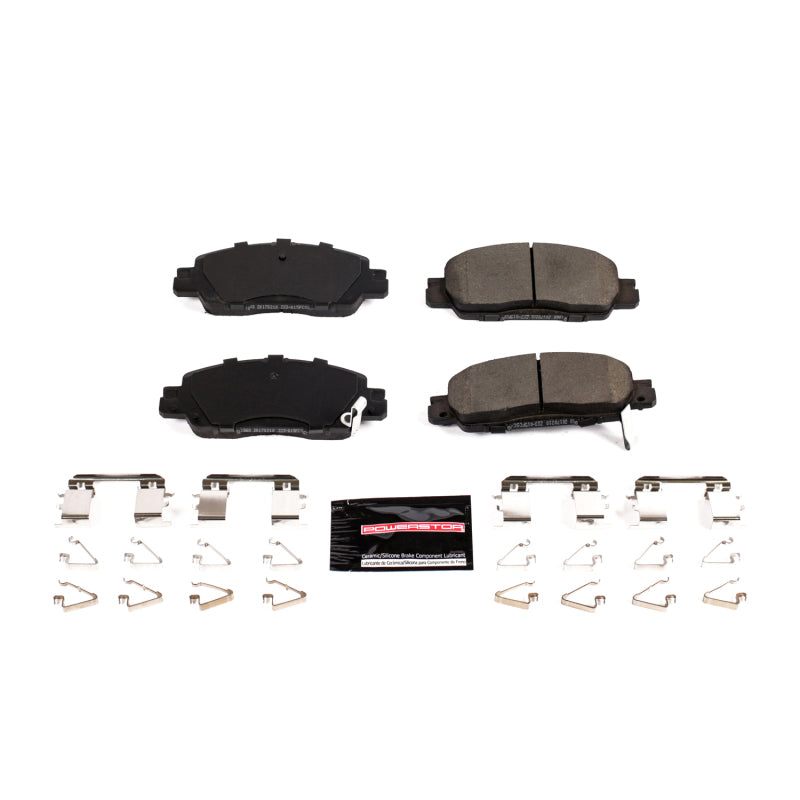 Power Stop 16-17 Honda Accord Front Z23 Evolution Sport Brake Pads w/Hardware Brake Pads - Performance PowerStop