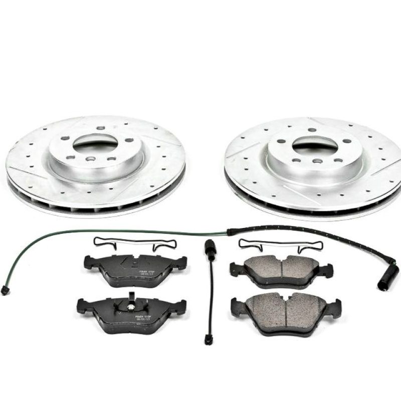 Power Stop 95-99 BMW M3 Front Z23 Evolution Sport Brake Kit Brake Kits - Performance D&S PowerStop