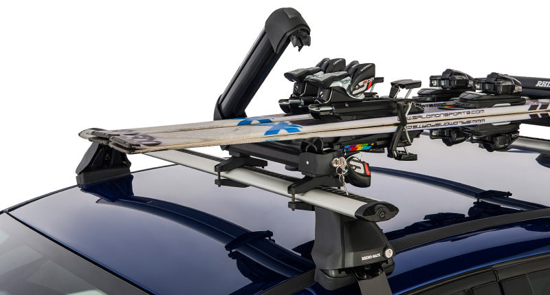 Rhino-Rack Universal Ski Carrier - Fits 2 Pairs of Skis - Black Winter Sport Racks Rhino-Rack