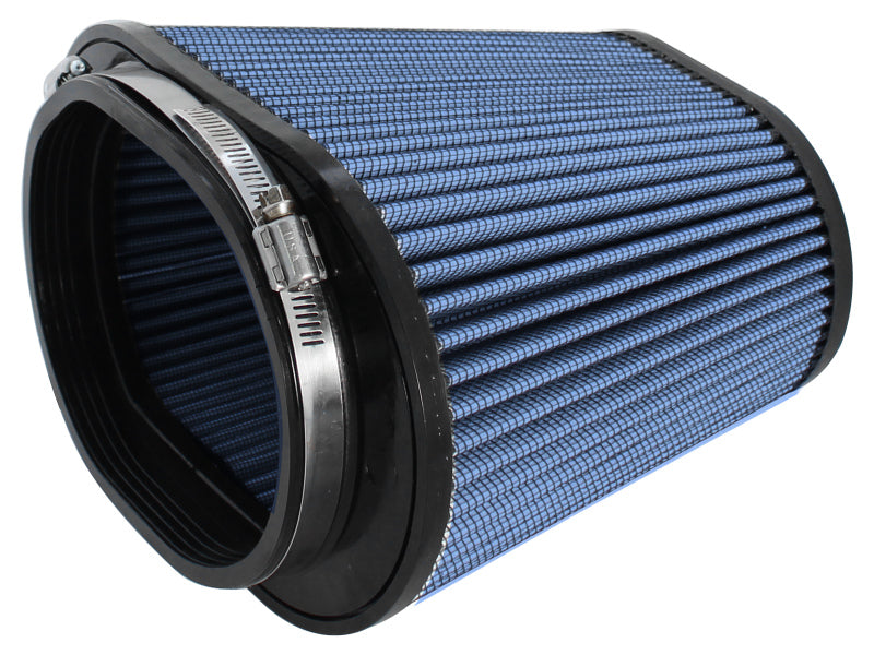 aFe Magnum FORCE Intake Air Filter w/Pro 5R (5-1/4x7)IN F x (6-3/8x10)IN B x (4-1/2x6-3/4)IN Tx8IN Air Filters - Universal Fit aFe