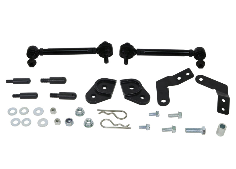 Whiteline 18-19 Jeep Wrangler Front Sway Bar Link Kit Sway Bar Endlinks Whiteline
