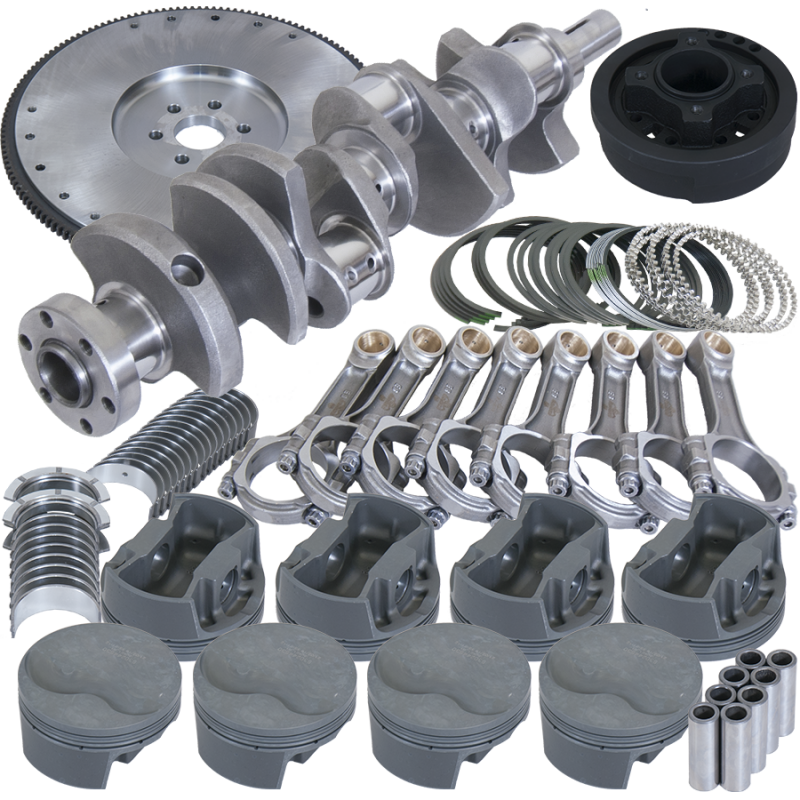 Eagle Ford 302 3.250in Crank 5.400in I-Beam Rods 4.040in Pistons 157 Tooth FW Balanced Assembly Rotating Assemblies Eagle