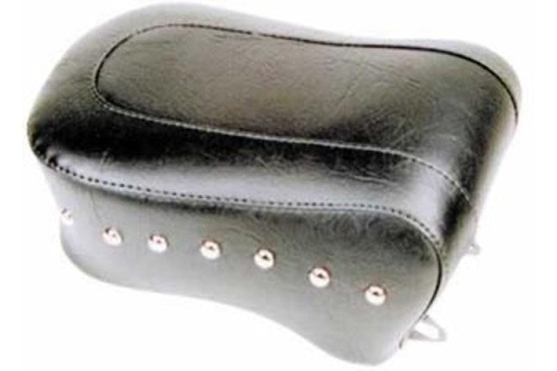 Mustang 91-05 Harley Dyna Standard Touring Passenger Seat w/Studs - Black Passenger Motorcycle Seats Mustang Motorcycle