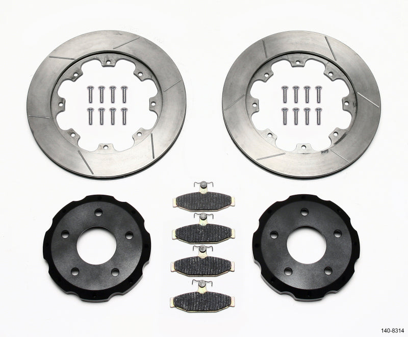 Wilwood Pro-Matrix Rear Kit 88-96 Corvette C4 Brake Rotors - 2 Piece Wilwood