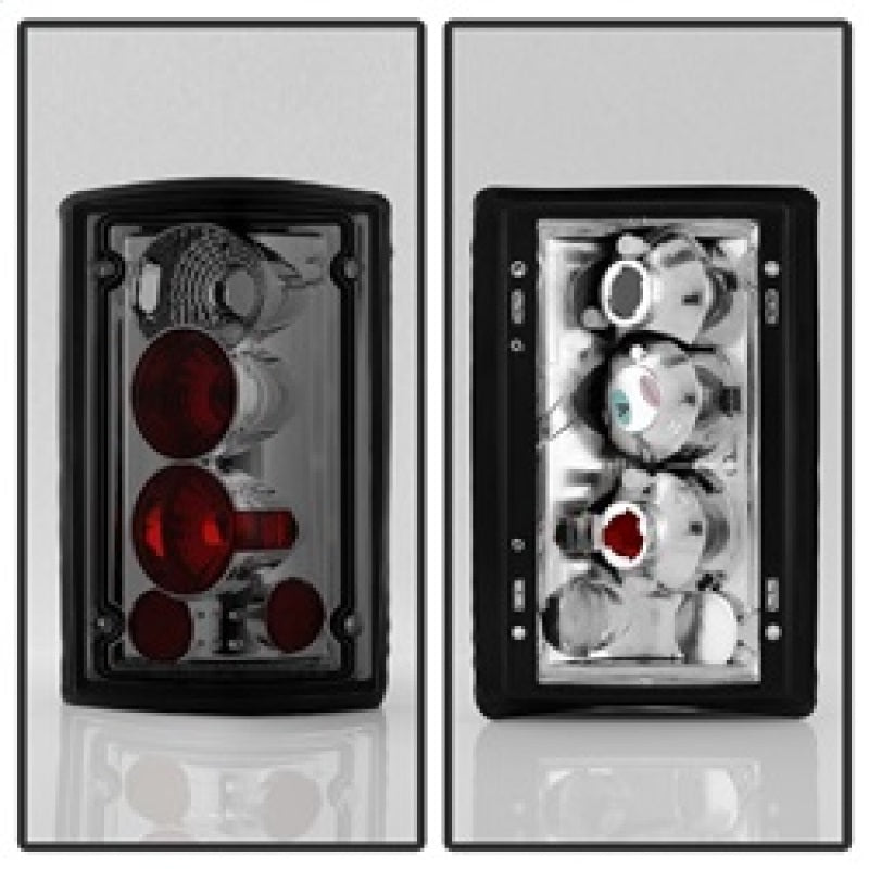 Spyder Ford Excursion 00-06/Econoline 150/250/350/450/550 95-06 Euro Tail Lights Smk ALT-YD-FEC00-SM Tail Lights SPYDER