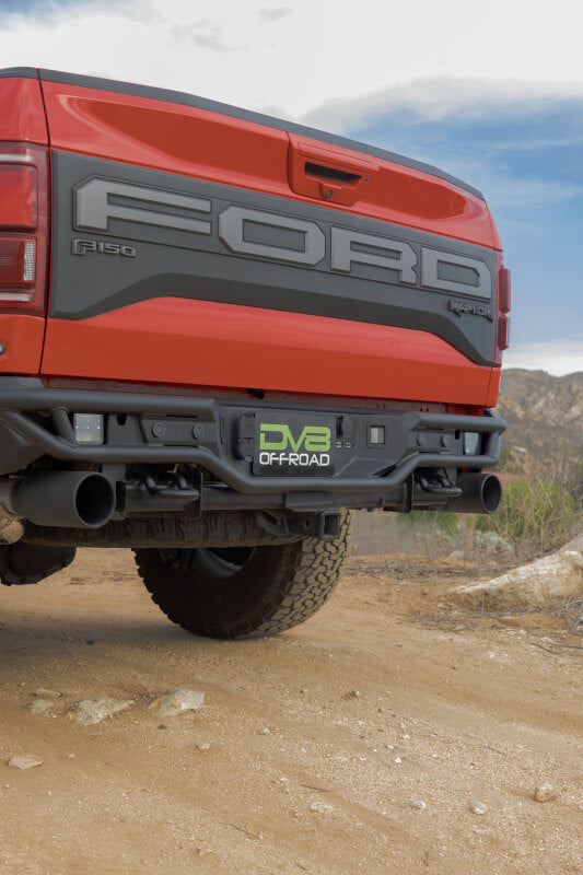DV8 Offroad 2017-2020 Ford F-150 Raptor Tube Rear Bumper Bumpers - Steel DV8 Offroad