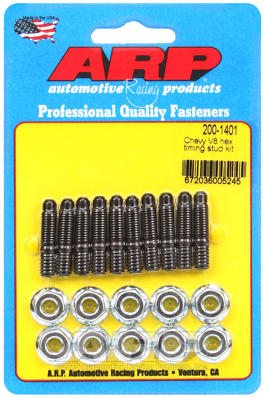 ARP Chevy V8 Hex Timing Stud Kit Hardware - Singles ARP
