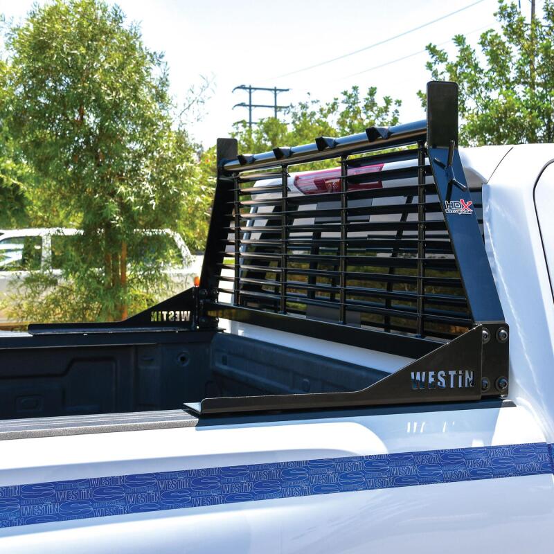 Westin 1999-2018 Chevrolet/Ford/GMC/Toyota Silverado/Sierra 1500/2500/3500 HD Headache Rack - Black Headache Racks Westin