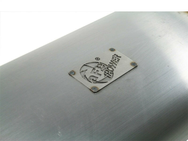 aFe MACHForce XP Exhaust Cat-Back 2.5/3in SS-409 w/ Polished Tip 04-12 Nissan Titan V8 5.6L Catback aFe