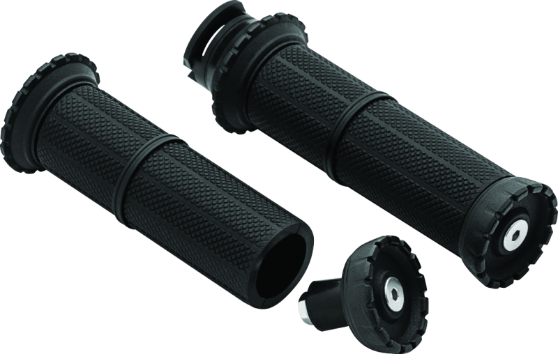 Kuryakyn Riot Grips Scout Satin Black Bolts Kuryakyn