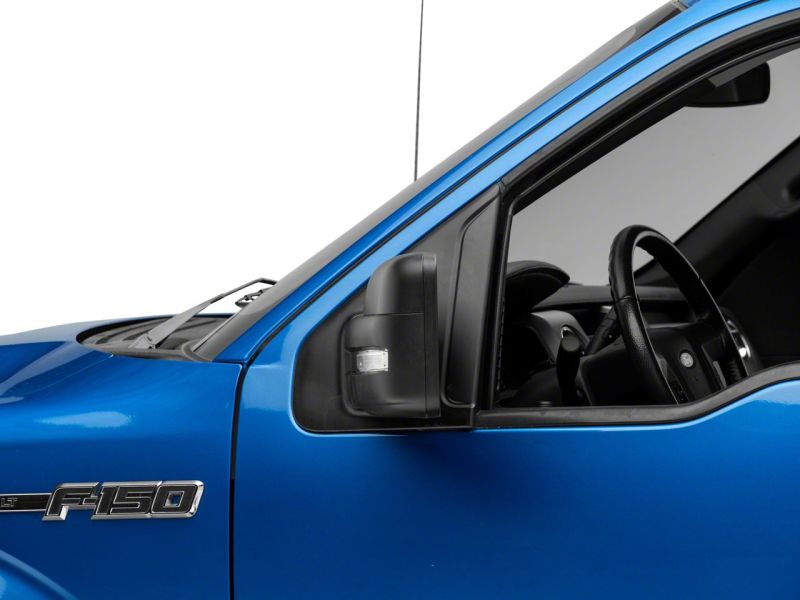 Raxiom 09-14 Ford F-150 Axial Series White LED Mirror Turn Signal- Clear Side Mirrors Raxiom