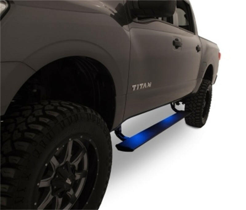 AMP Research 16-18 Nissan Titan All Cabs PowerStep - Black Running Boards AMP Research