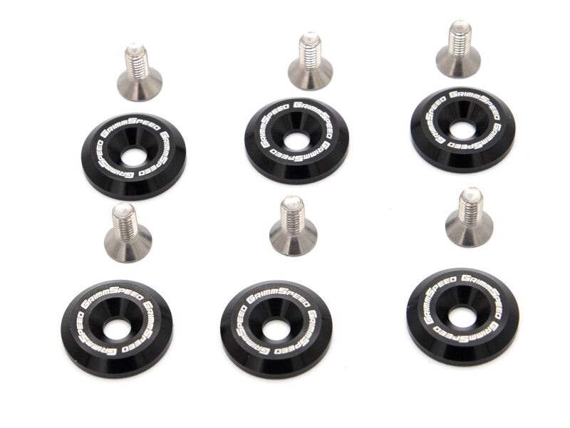 GrimmSpeed 2022+ Subaru BRZ/2022+ Toyota GR86 Engine Cover Kit - Black Engine Covers GrimmSpeed