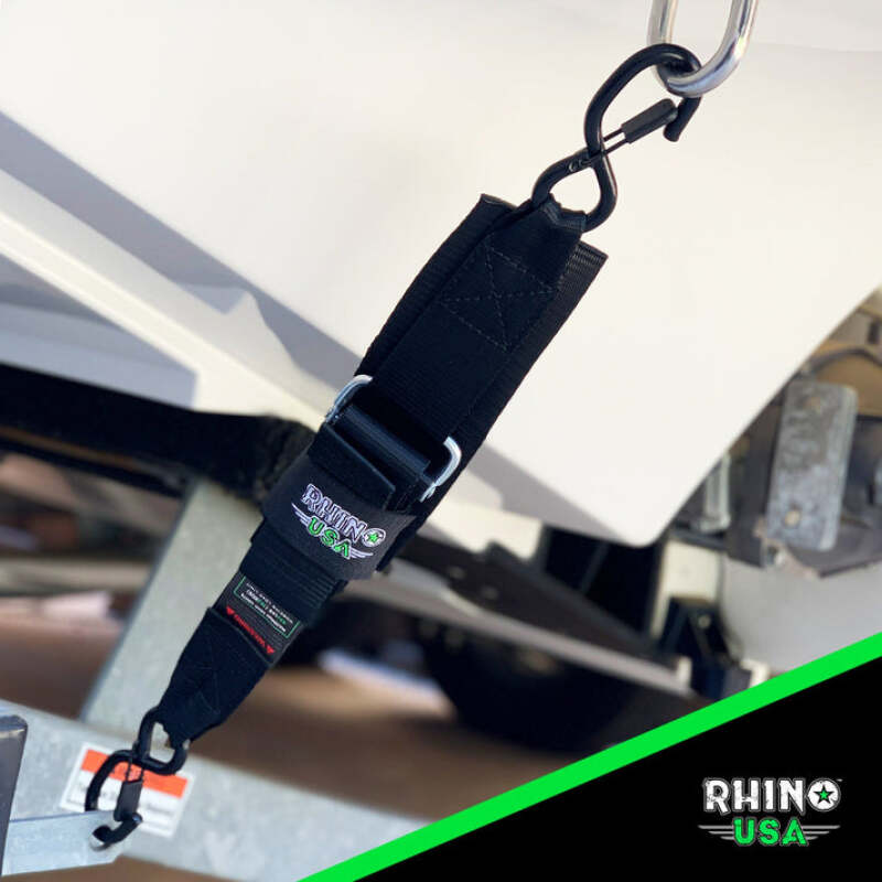 Rhino USA Transom Straps For Boat Trailer (Pair) Tow Straps Rhino USA