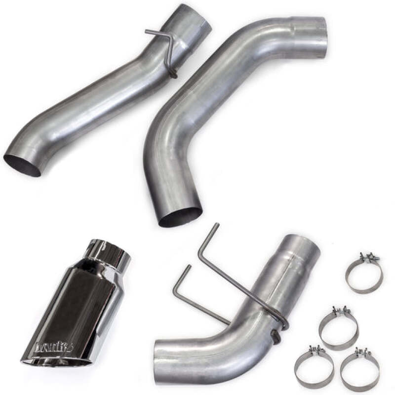 Banks Power 19-23 Dodge Ram Crew Cab 6.7L Cummins Monster Exhaust - SS Single Exhaust w/ Chrome Tip Catback Banks Power