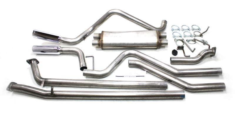 JBA 07-20 Toyota Tundra 4.6L/4.7L/5.7L 409SS Pass Side Dual Exit Cat-Back Exhaust Catback JBA