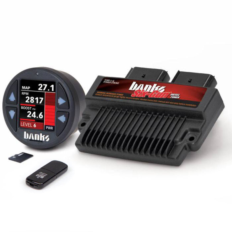Banks Power 08-10 Ford F-250/F-350/F-450 6.4L Six-Gun Diesel Tuner w/ iDash-1.8 DataMonster Programmers & Tuners Banks Power
