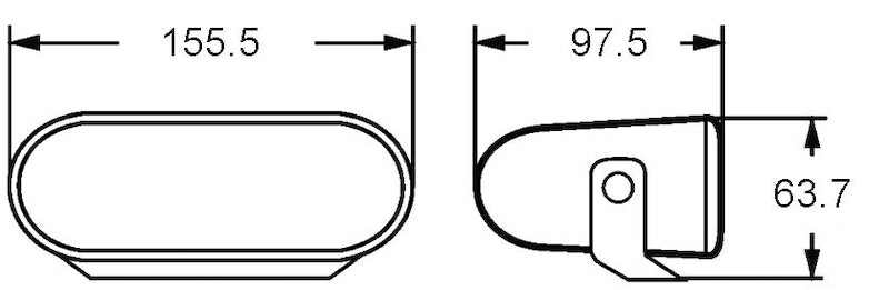 Hella Headlamp FF-ZF MG12 1FA Driving Lights Hella