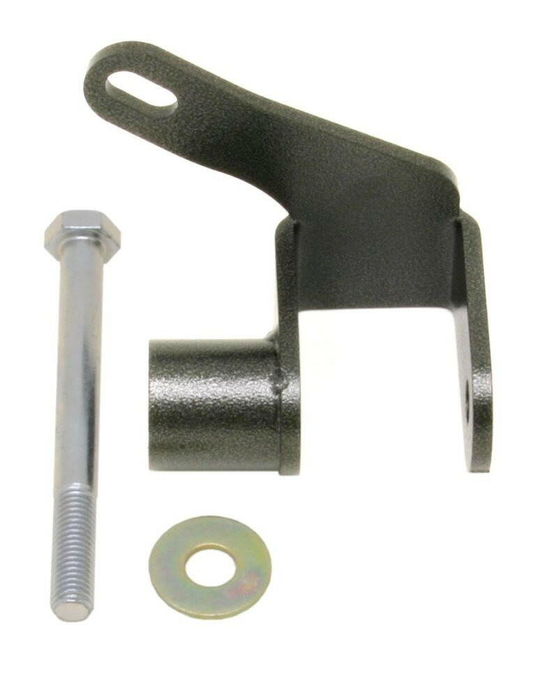 BMR 05-14 S197 Mustang Panhard Rod Relocation Bracket - Black Hammertone Panhard Bars BMR Suspension