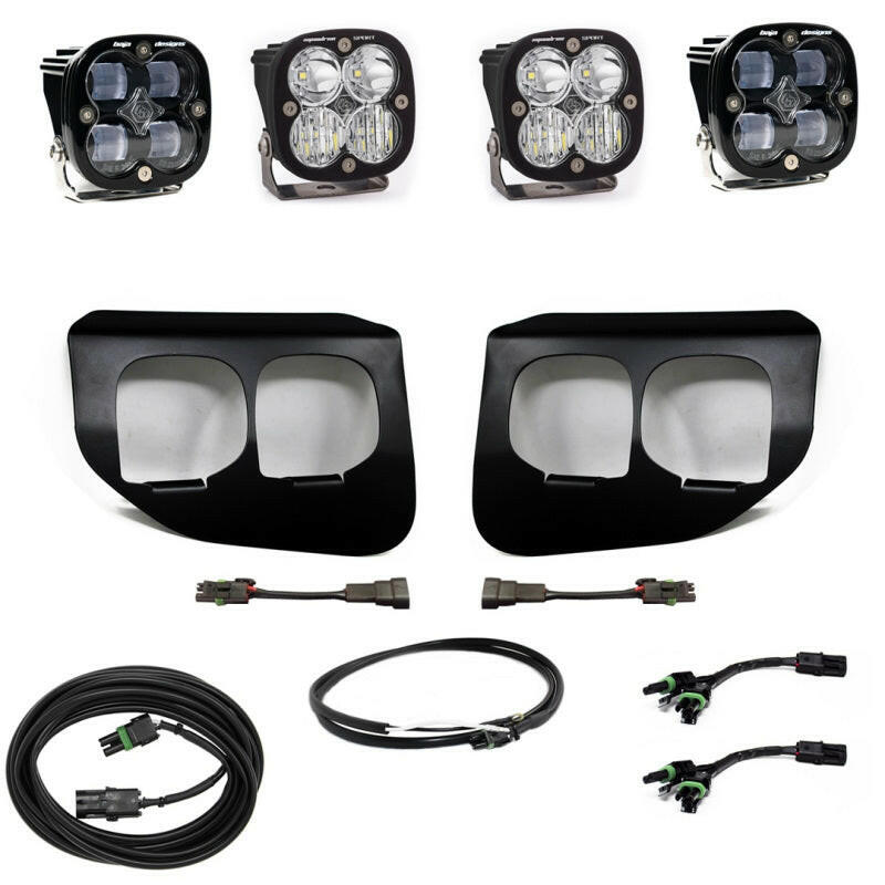 Baja Designs Ford Super Duty (20-On) Fog Lights Dual FPK SAE/Sport DC Baja Designs w/Upfitter Fog Lights Baja Designs