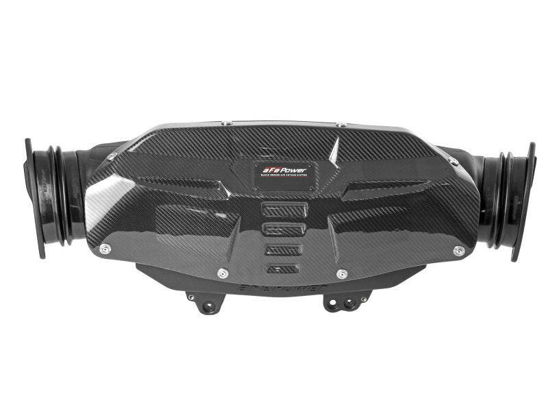 aFe 2020 Corvette C8 Black Series Carbon Fiber Cold Air Intake System With Pro DRY S Filters Cold Air Intakes aFe