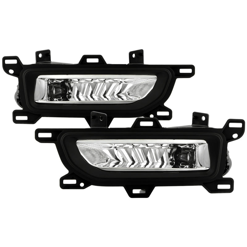 Spyder 20-22 Nissan Titan OEM Style Fog Lights w/Switch (Bulbs Size - 5W) - Clear (FL-NT2020-LED-C) Fog Lights SPYDER