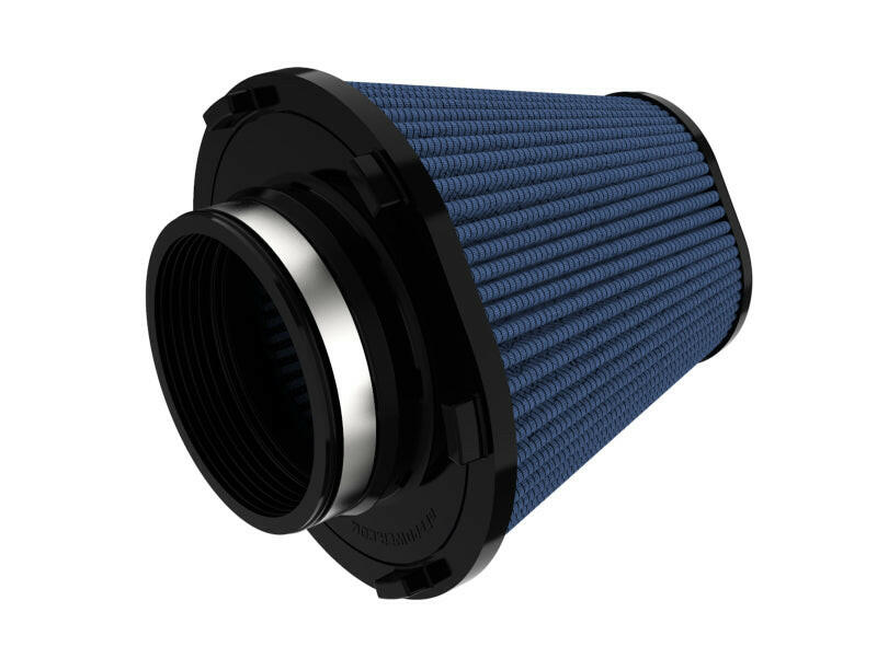 aFe MagnumFORCE Intake Replace Air Filter w/Pro5R Med 4in F x 7.75x6.5in B x 4.75x3.5in T x 7in H Air Filters - Direct Fit aFe