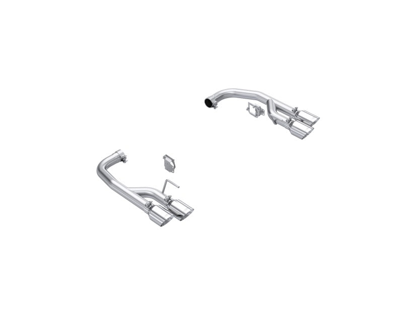 MBRP 2024+ Mustang GT 5.0L Aluminized Steel 2.5in Axle-Back Exhaust w/ Dual-Rear Quad Exhaust Tips Axle Back MBRP