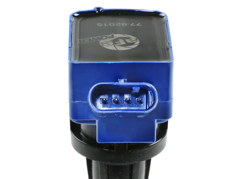 aFe 18-21 Kia Stinger / 22-24 Hyundai Elantra N SCORCHER High-Performance Ignition Coil - Pack of 4 Stock Replacement Ignition aFe