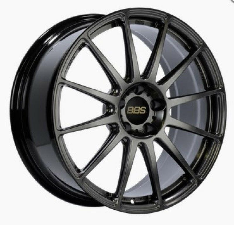 BBS FS 19x8 5x112 ET30 Diamond Black Wheel - 82mm PFS Required Wheels - Forged BBS