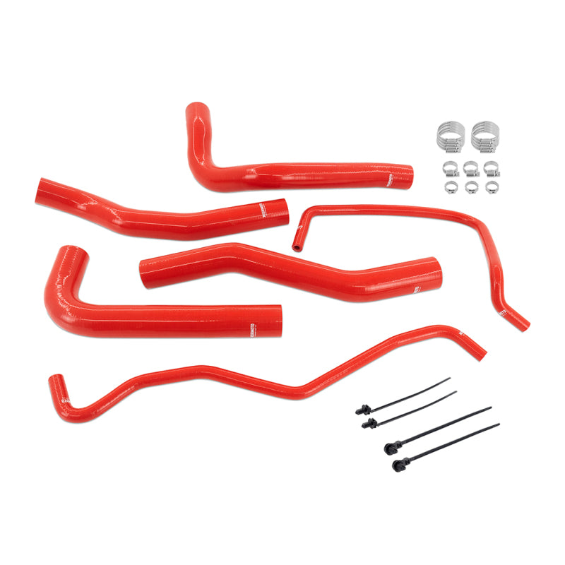 Mishimoto 2024+ Ford Mustang 2.3L Silicone Coolant Hose Kit - Red Hoses Mishimoto