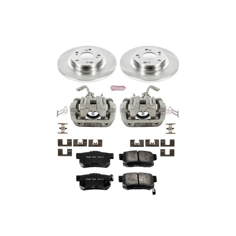 Power Stop 00-09 Honda S2000 Rear Autospecialty Brake Kit w/Calipers Brake Kits - OE PowerStop