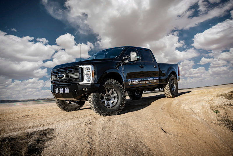 ICON 23-24 Ford F-250/F-350 SD 4WD Front 2.0 Aluminum Series Remote Reservoir Shock - 4.5in Lift Shocks and Struts ICON
