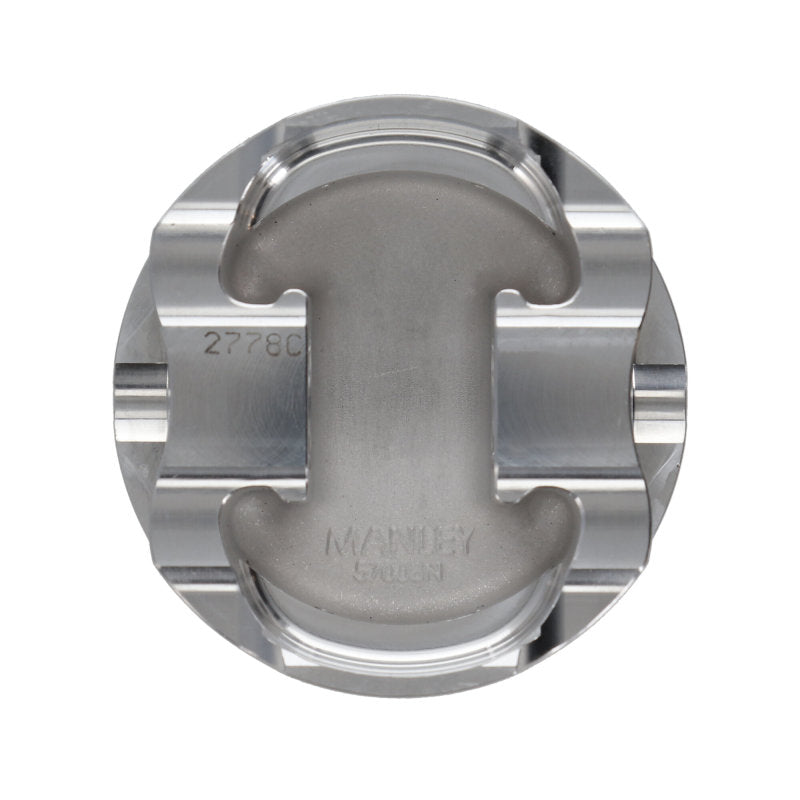 Manley 03-07 Nissan 350Z/ Maxima 81.4mm Stroker 95.5mm Std Bore 11.0:1 Dome Piston Set w/Rings Piston Sets - Forged - 6cyl Manley Performance