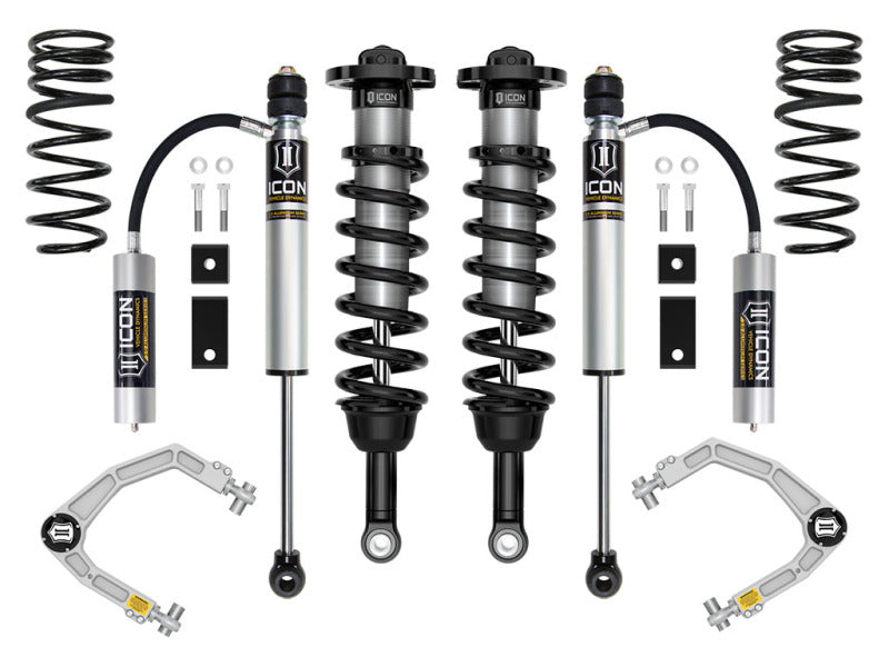 ICON 23-24 Sequoia 3-4.5in Stage 5 Suspension System Billet Coilovers ICON