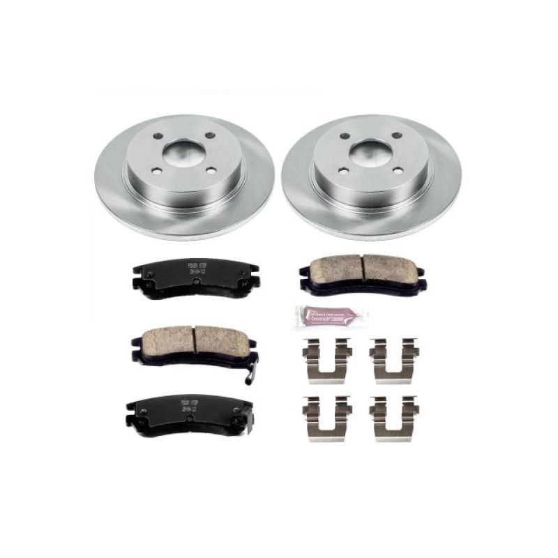 Power Stop 96-98 Saturn SC1 Rear Autospecialty Brake Kit Brake Kits - OE PowerStop