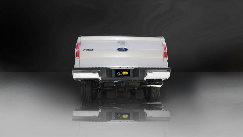 Corsa 2011-2014 -13 Ford F-150 EcoBoost 3.5L V6 Polished Sport Cat-Back Exhaust Catback CORSA Performance