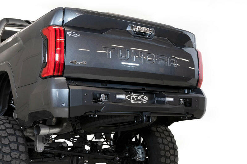Addictive Desert Designs 22-23 Toyota Tundra Stealth Fighter Winch Rear Bumper Bumpers - Steel Addictive Desert Designs