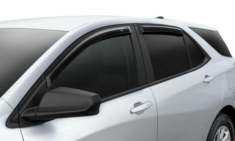 AVS 2018 Chevy Equinox Ventvisor Outside Mount Window Deflectors 4pc - Smoke Wind Deflectors AVS