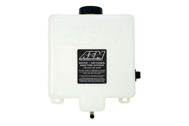 AEM V2 Water / Methanol 1.15 Gallon Methanol Injection Tank Water Meth Components AEM