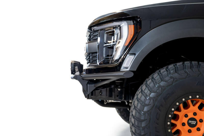 Addictive Desert Designs 21-22 Ford Raptor PRO Bolt-On Add-On Light Hoop (Req F218102070103) Bumpers - Steel Addictive Desert Designs