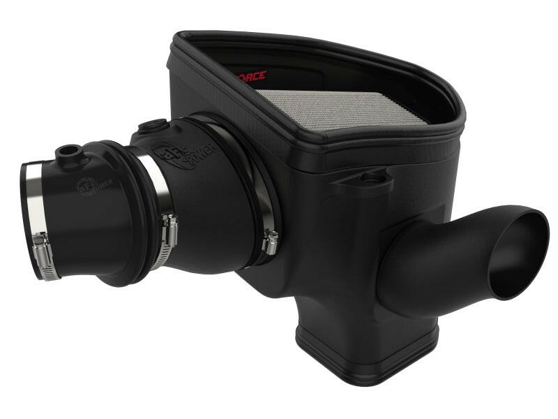 aFe 19-23 Dodge Challenger Hellcat V8-6.2L Magnum FORCE Stage2 Cold Air Intake System w/Pro DRY S Cold Air Intakes aFe