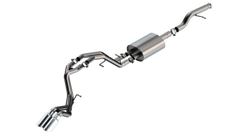 Borla 21-22 Chevrolet Tahoe 5.3L V8 2/4WD Touring Cat-Back Exhaust (Stainless) Catback Borla
