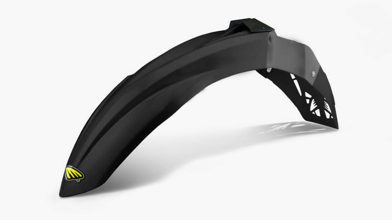 Cycra 21+ Kawasaki KX450X Cycralite Front Fenders - Black Plastics Cycra