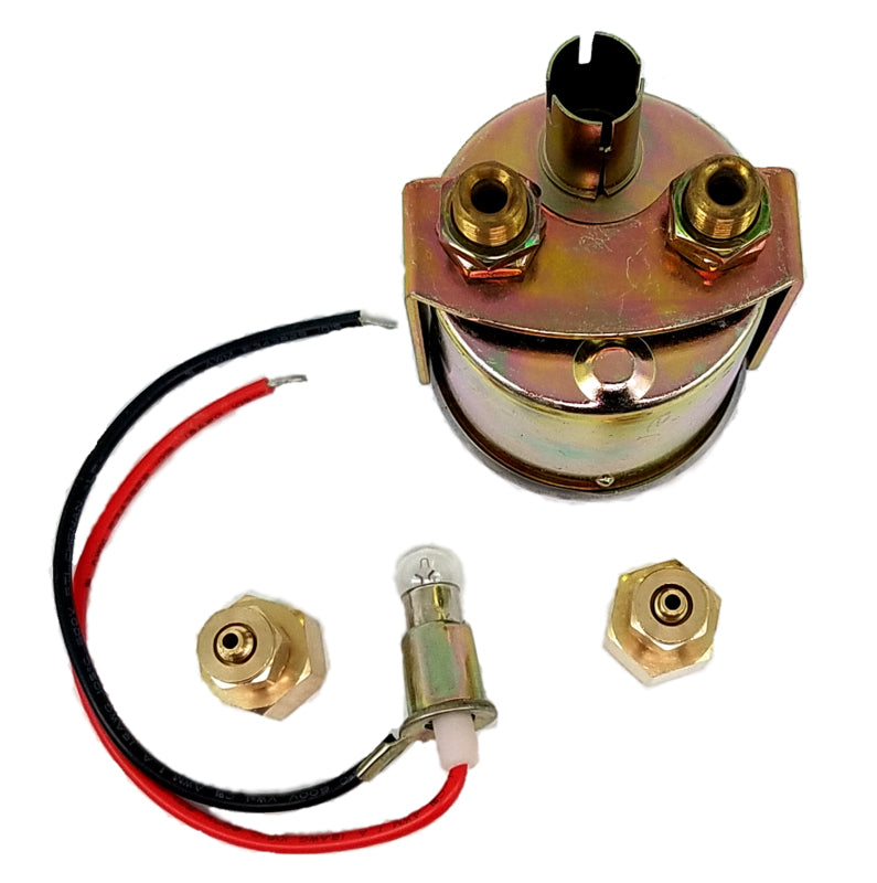 Kleinn Panel Mount/ Illuminated/ 160 PSI/ Dual Needle Air Pressure Gauge Horns Kleinn Air Horns