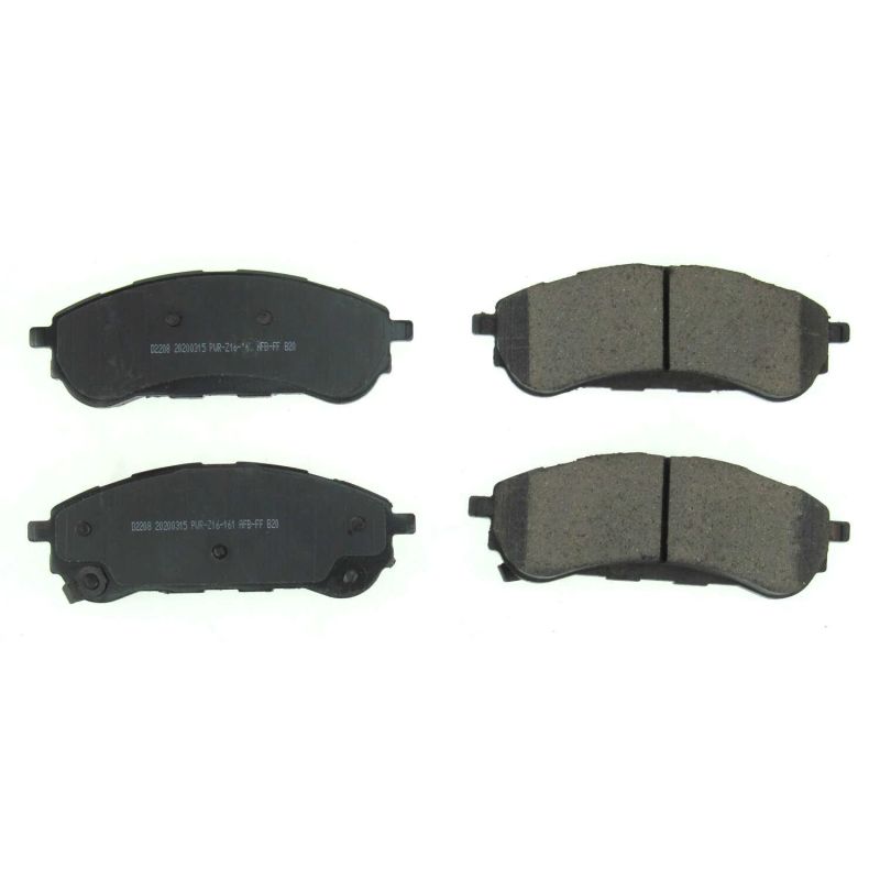 Power Stop 2019 Ford Ranger Rear Z16 Evolution Ceramic Brake Pads Brake Pads - OE PowerStop