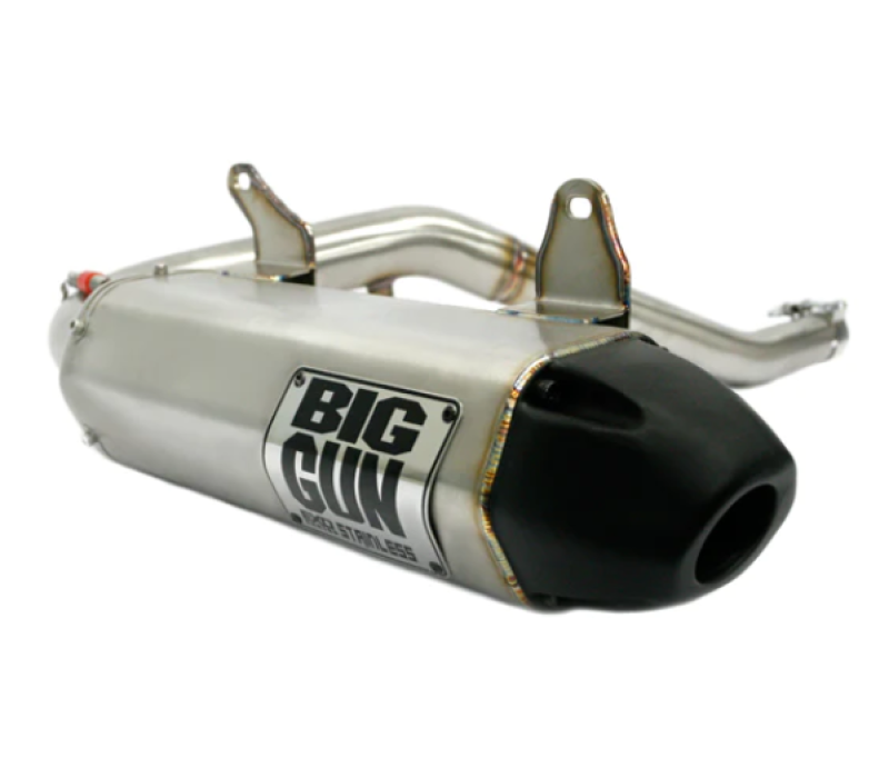 Big Gun 03-05 Honda RINCON 650 EXO Stainless Slip On Exhaust Powersports Exhausts Big Gun