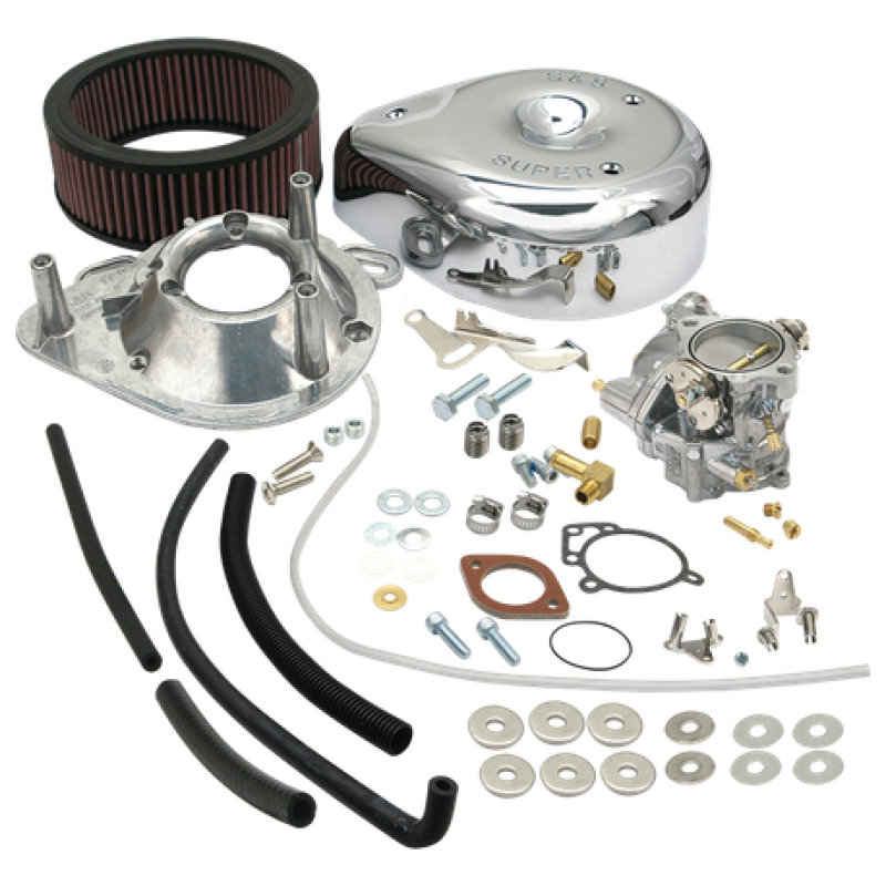 S&S Cycle 93-99 BT Models Super G Carburetor Kit Carburetor Rebuild Kits S&S Cycle